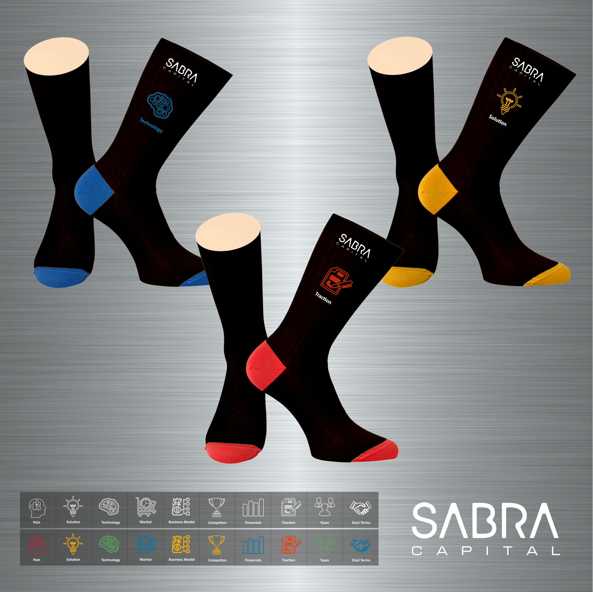 Interview Socks: make sure the whole world knows what you care the most about a startup